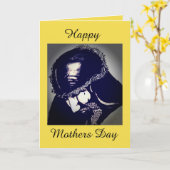 母の日は神カード賛美するかもしれません カード (黄色い花)