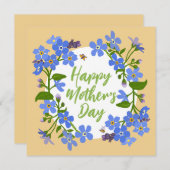 母の日は私の忘れあいさつきカードではない シーズンカード (正面/裏面)