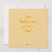 母の日は私の忘れあいさつきカードではない シーズンカード (裏面)