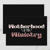 母の日は私の省の母 招待状 (正面/裏面)