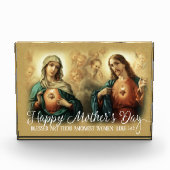 母の日は|聖母マリアのハートイエス・キリストの上にありました フォトブロック (正面)