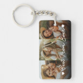 母の日への贈り物3 Photo 最高の Mom Ever キーホルダー (正面)