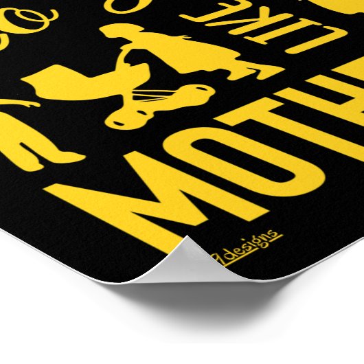 母の日ほどおもしろいのフードはない ポスター (角)