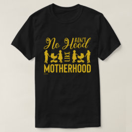 母の日ほどおもしろいのフードはない Tシャツ