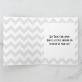 母の日または誕生日ひまわりカスタムビッグカード カード (内部)