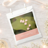 母の日をテーマにした フェイバーバッグ (クリップ留めされた状態)