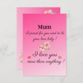 母の日を幸せに過ごす (正面/裏面)