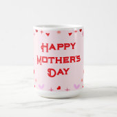 母の日を幸せに – 特別な人のために コーヒーマグカップ (中央)