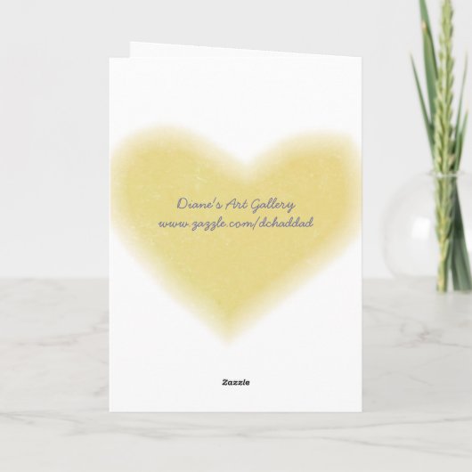 母の日を愛する印 – カード (裏面)