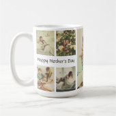 母の日を楽しむ – 母のためにパーソナライズされたマグカップ コーヒーマグカップ (左)