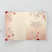 母の日を母に合わせる カード (内部)