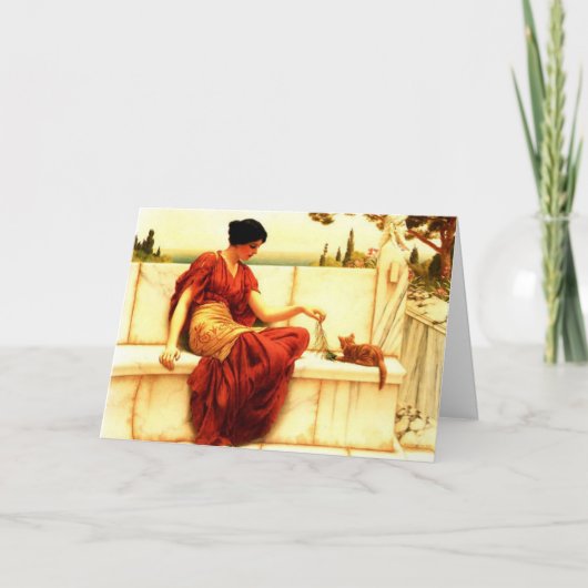 母の日を遊ぶために時間を計って下さい カード (正面)