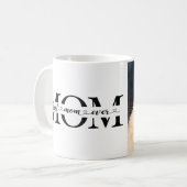 母の日ウルフベビー美しいクラシック贈り物 コーヒーマグカップ (正面左)