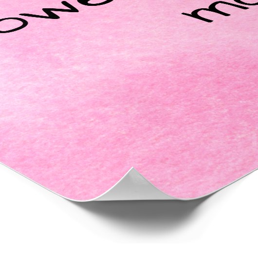 母の日エイブラハムリンカーン引用文 ポスター (角)