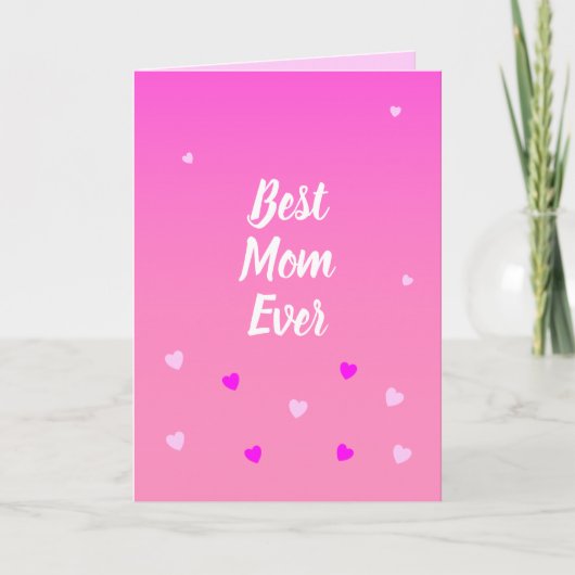 母の日オリジナルグリーティングカード カード (正面)