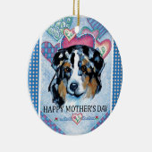 母の日オーストラリアの羊飼 セラミックオーナメント (右)