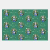 母の日カスタムの写真セット3 Bright ラッピングペーパーシート (正面3)