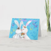 母の日カードかわいい花束と花の贈り物|過去記事 カード (正面)