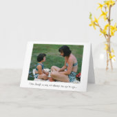 母の日カードを注目する目 カード (黄色い花)