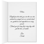 母の日カードピンク紫のフローラとメッセージ (内側 (右))