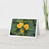 母の日カードレズビアンのお母さん カード (裏面)