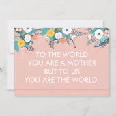 母の日カード引用文感傷的 シーズンカード (正面)