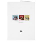 母の日カード母のトロフィー賞 (裏面)