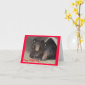 母の日カード-お母さん及び幼いこども カード (黄色い花)