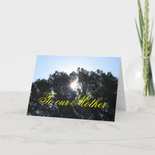 母の日カード-すべての家族からの… カード