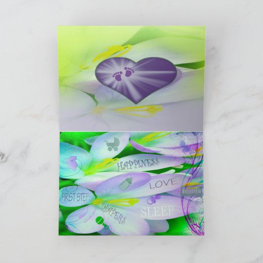 母の日カード カード (内部)