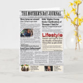 母の日カード カード (黄色い花)