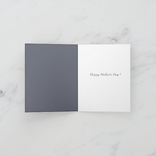 母の日カード カード (内部)