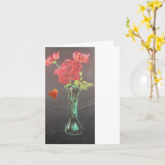 母の日カード カード (黄色い花)