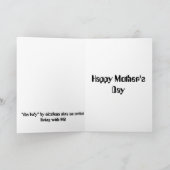 母の日カード カード (内部)