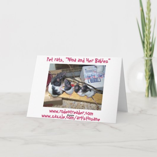 母の日カード カード (裏面)