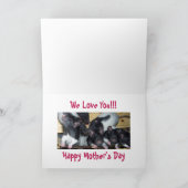 母の日カード カード (内部)