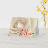 母の日カード カード (黄色い花)