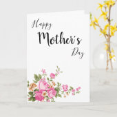 母の日カード カード (黄色い花)