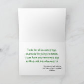 母の日カード カード (内部)