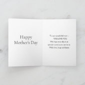母の日カード カード (内部)