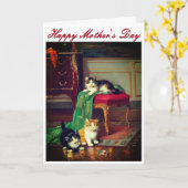 母の日カード カード (黄色い花)