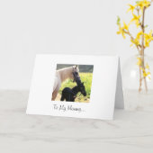 母の日カード カード (黄色い花)