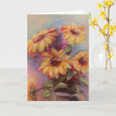 母の日カード カード (黄色い花)