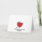 母の日カード カード (裏面)