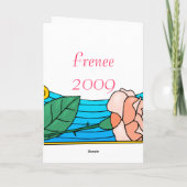 母の日カード カード (裏面)