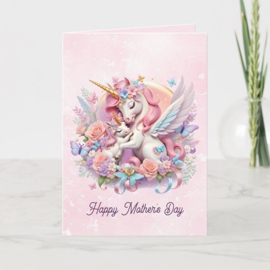 母の日カード　 :-) カード (正面)