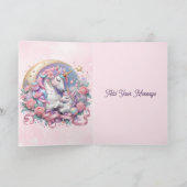 母の日カード　 :-) カード (内部)