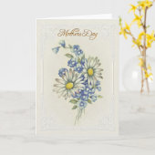 母の日カード カード (黄色い花)