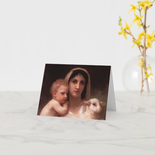 母の日カード カード (黄色い花)