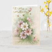 母の日カード カード (黄色い花)